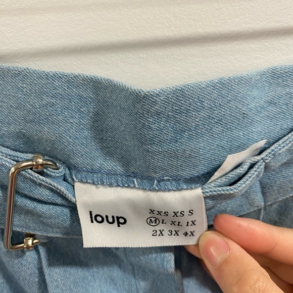 Loup Skirts Loup Indigo Holly Skirt Poshmark